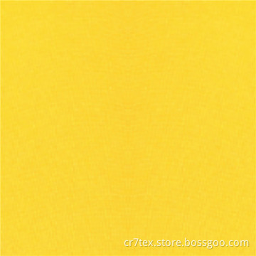 Bright Yellow Dyed Polyester Suede Fleece Cloth Fabric